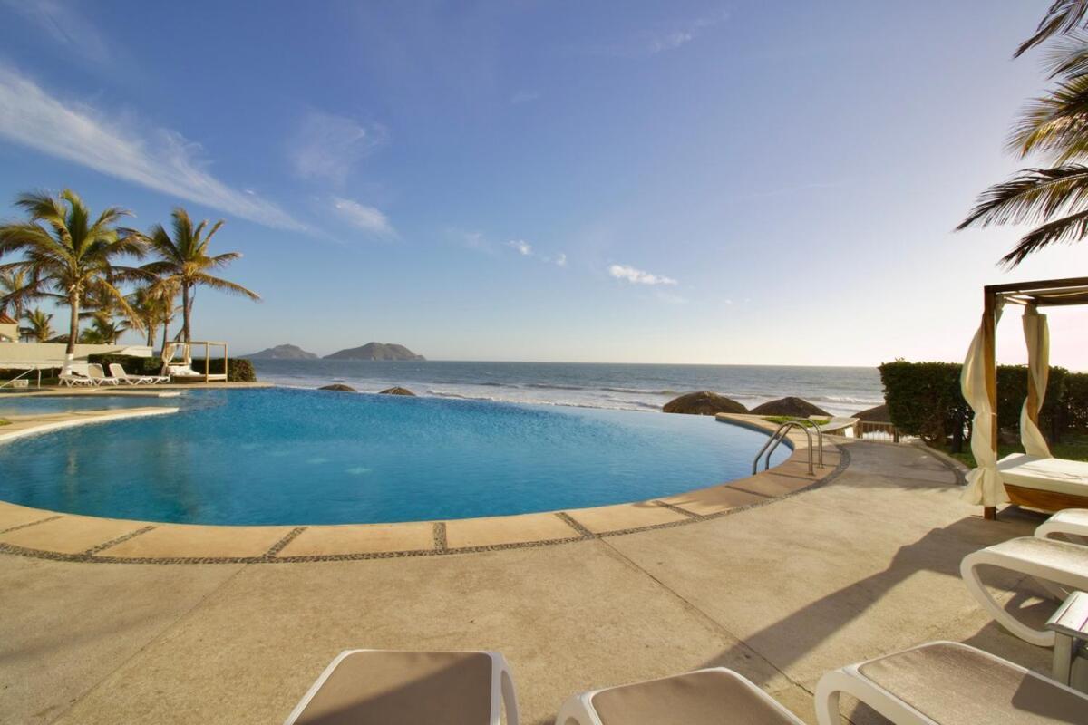 Depa Con Espectacular Vista Al Mar A Pie De Playa Torre Perla 1102 * Mazatlán